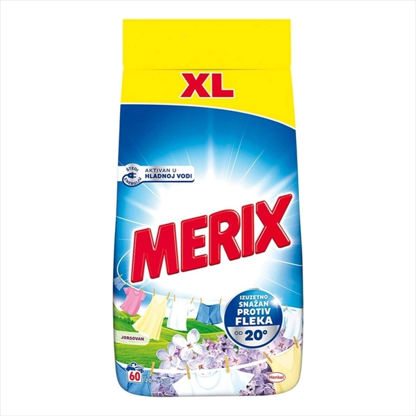 MERIX PRAŠKASTI DETERDŽENT ZA VEŠ JORGOVAN 60 PRANJA 4.5KG