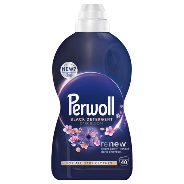 PERWOLL TEČNI DETERDŽENT ZA VEŠ RENEW BLACK DARK BLOOM 40 PRANJA 2L