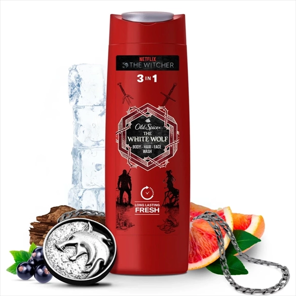 OLD SPICE GEL ZA TUŠIRANJE WHITE WOLF 3U1 400ML