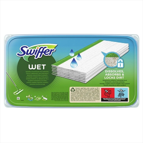 SWIFFER DOPUNA ZA DRY+WET KIT VLAŽNE MARAMICE ZA POD 20KOM