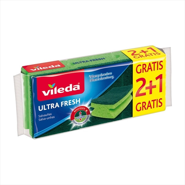 VILEDA SUNĐER ULTRA FRESH NAIL SAVER 2+1KOM