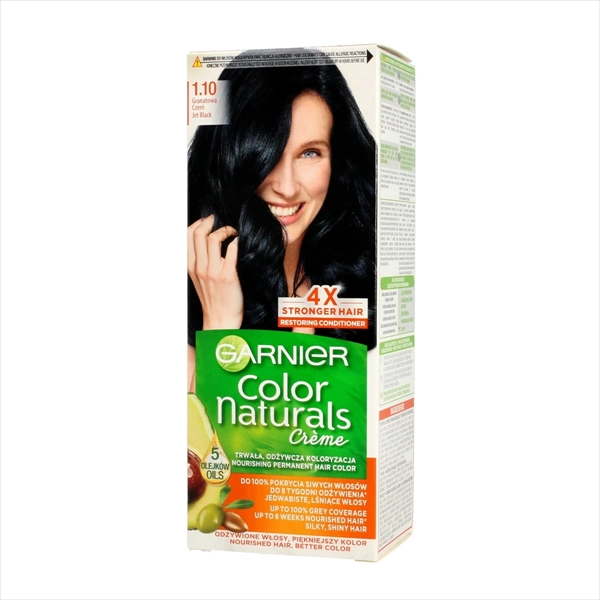GARNIER COLOR NATURALS BOJA ZA KOSU 1.10 JET BLACK