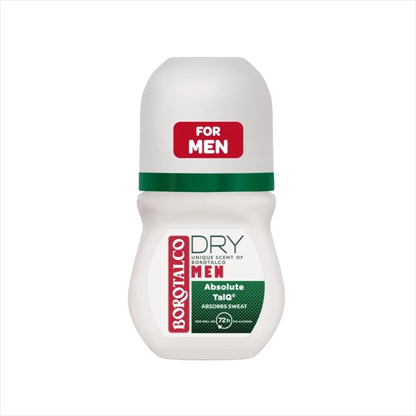BOROTALCO DEO ROLL-ON MEN DRY UNIQUE SCENT OF BOROTALCO 50ML