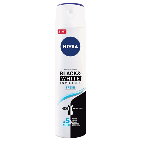 NIVEA DEO SPREJ BLACK&WHITE INVISIBLE FRESH WOMEN 200ML