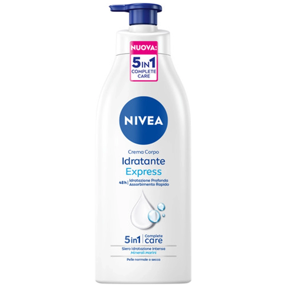 NIVEA LOSION ZA TELO EXPRESS HYDRATION PUMPICA 500ML