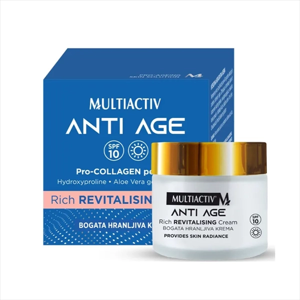 MULTIACTIV BOGATA HRANLJIVA KREMA ZA LICE ANTI AGE 50ML