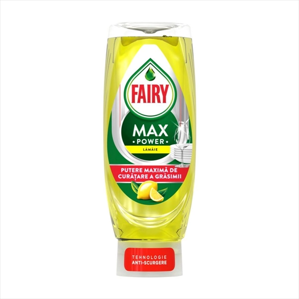 FAIRY TEČNI DETERDŽENT ZA SUDOVE MAX POWER LEMON 545ML