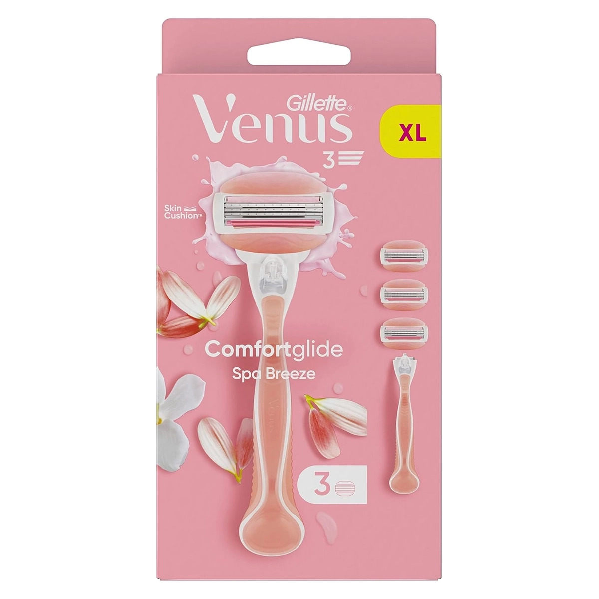 GILLETTE BRIJAČ VENUS COMFORTGLIDE SPA BREEZE DRŠKA + 3 DOPUNE