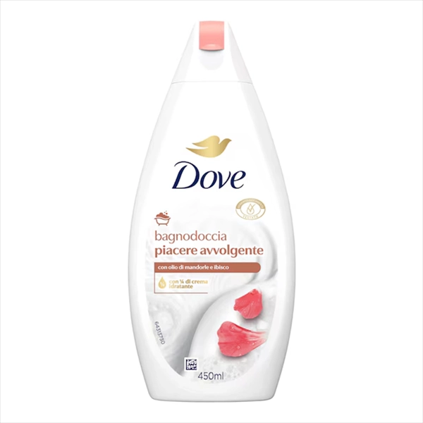 DOVE GEL ZA TUŠIRANJE ALMONDS&HIBISCUS 450ML