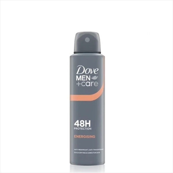DOVE DEO SPRAY 150ML ENERGIZING (M)
