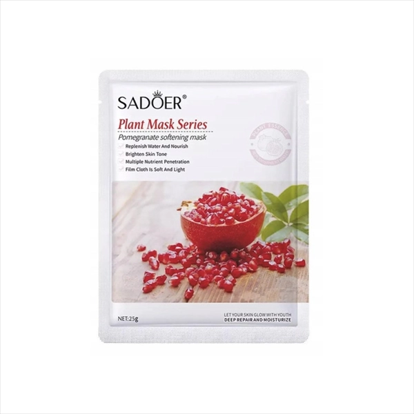SADOER MASKA ZA LICE POMEGRANATE SOFTENING 1KOM