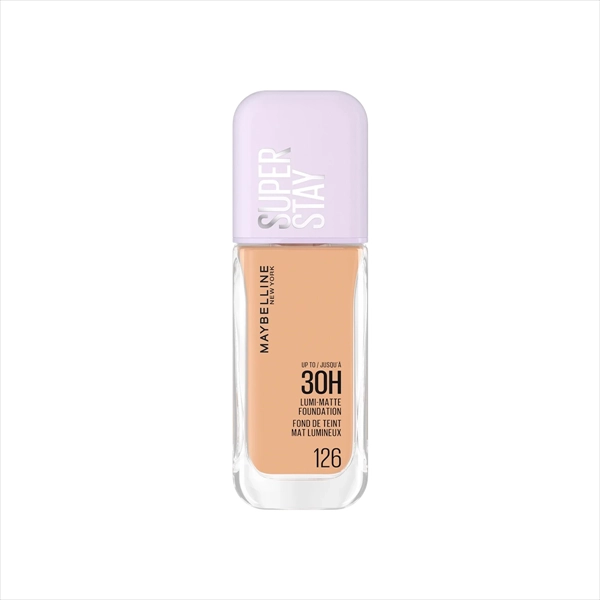 MAYBELLINE TEČNI PUDER NEW YORK SUPERSTAY 30H LUMI-MATTE 126