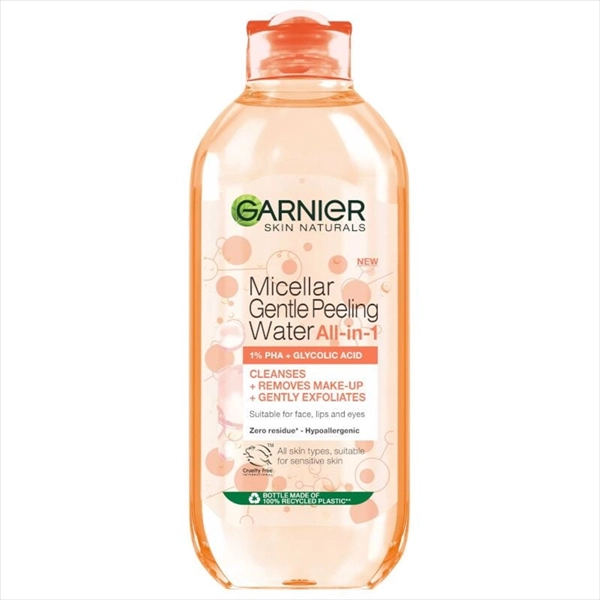GARNIER MICELARNA VODA SA EFEKTOM BLAGOG PILINGA 400ML