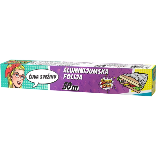 SUPER KEWA ALUMINIJUMSKA FOLIJA 50M