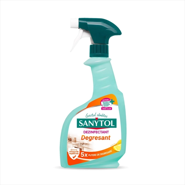 SANYTOL SRED. ZA DEZINFEKCIJU I ODMAŠĆIVANJE XXL LIMUN PUMPICA 750ML